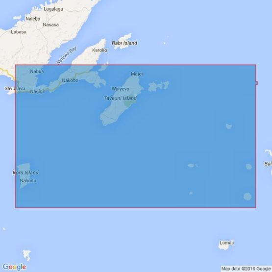 751 Koro Island to Northern Lau Group Admiralty Chart