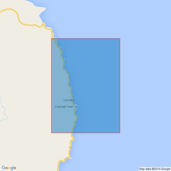 1244 Levuka Harbour Admiralty Chart