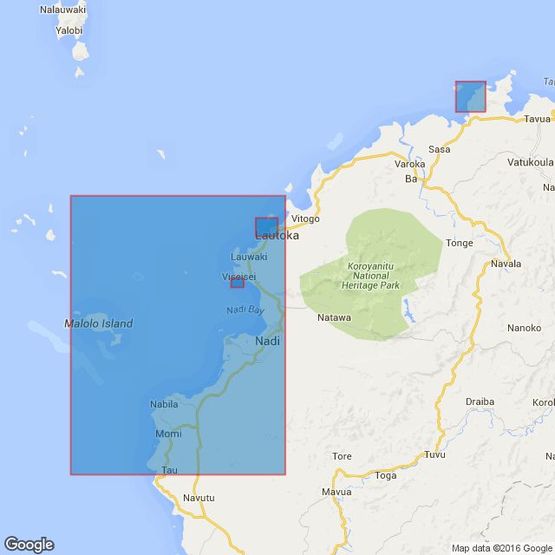 1670 Plans in Viti Levu Admiralty Chart