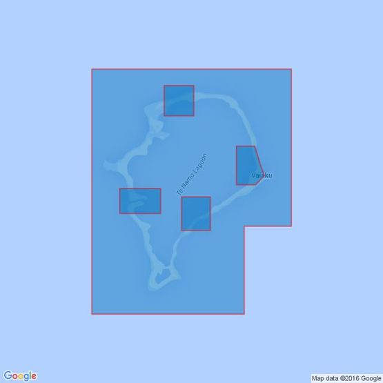 2983 Funafuti Atoll Admiralty Chart
