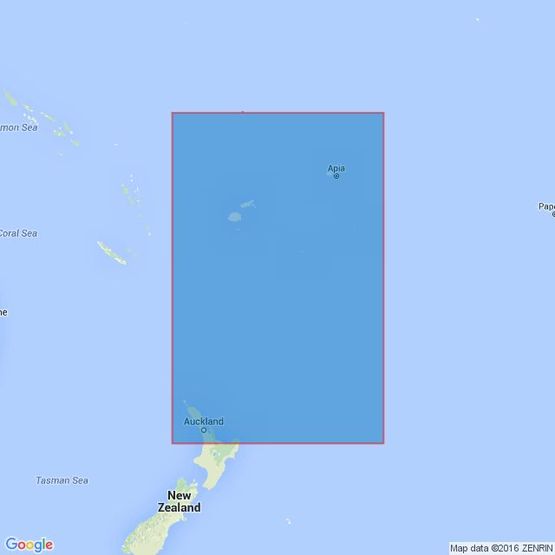 4605 New Zealand to Fiji and Samao Islands Admiralty Chart