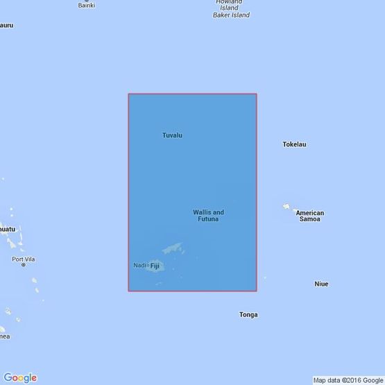 4632 Fiji to Tuvalu Admiralty Chart