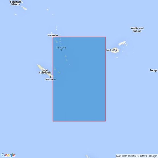 4637 Vanuatu to Norfolk Island Admiralty Chart
