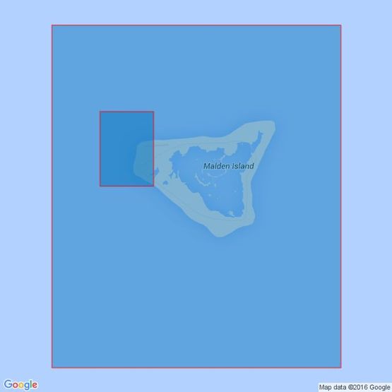 102 Plans in the Central Pacific Admiralty Chart