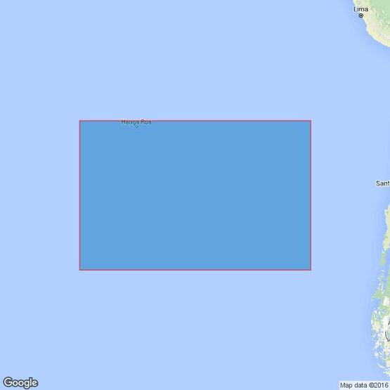 4616 Isla de Pascua to Chile Rise Admiralty Chart
