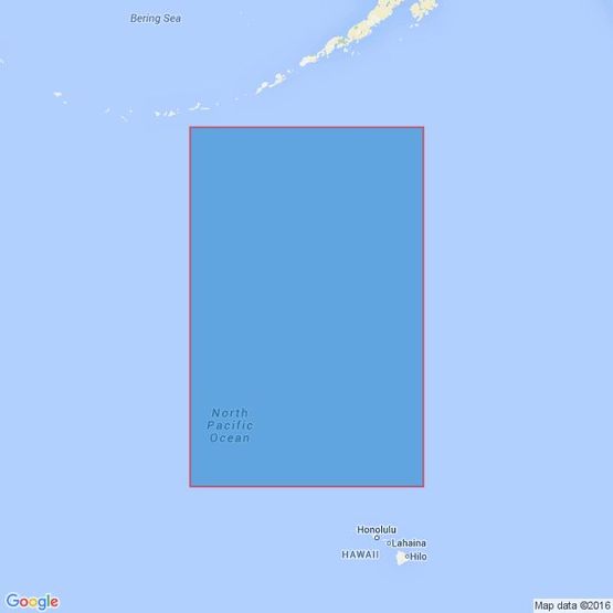 4805 Hawaiian Islands to the Aleutian Trench Admiralty Chart