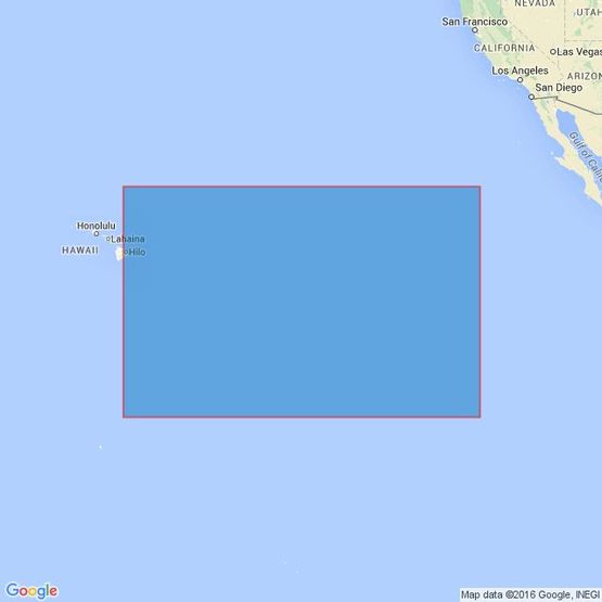 4808 Hawaii to the Clipperton Fracture Zone Admiralty Chart