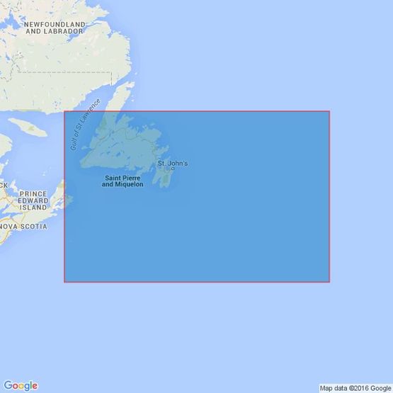 2666 Grand Banks of Newfoundland Admiralty Chart