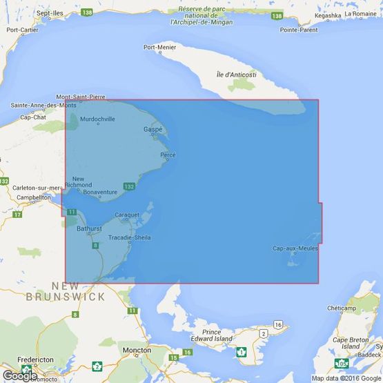 4766 Baie des Chaleurs/Chaleur Bay aux/to Iles de la Madeleine Admiralty Chart