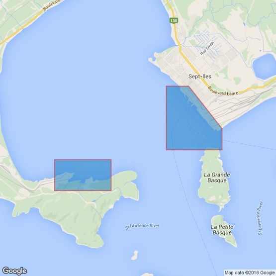 4776 Baie de sept iles Admiralty Chart