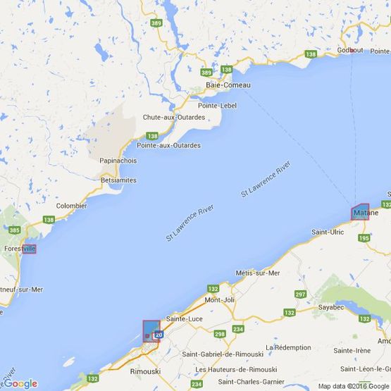 4777 Pointe des Monts aux/to Escoumins Admiralty Chart