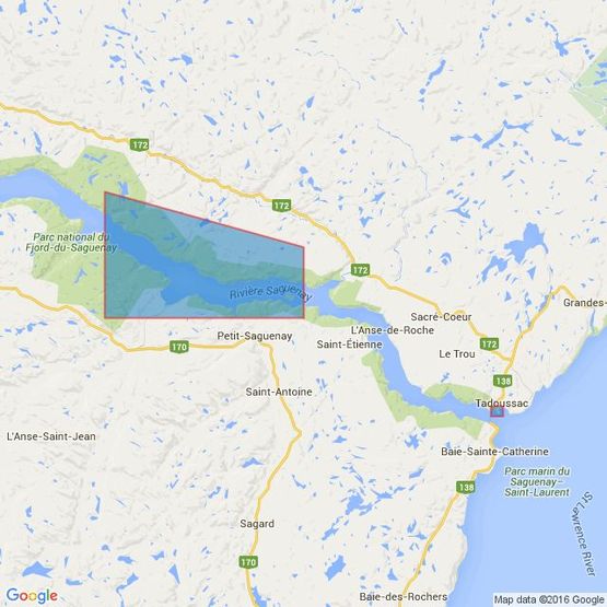 4779 Tadoussac a/to Cap Eternite Admiralty Chart