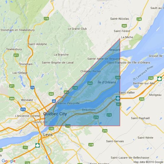 4785 Sault-au-Cochon to Quebec Admiralty Chart