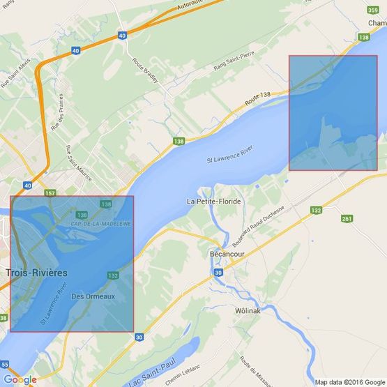 4789 Batiscan au/to Lac Saint-Pierre Admiralty Chart