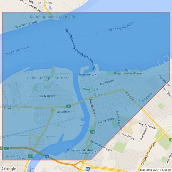 4790 Lac Saint-Pierre Admiralty Chart