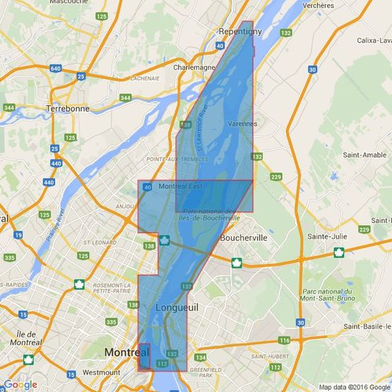 4792 Port de Montreal Admiralty Chart