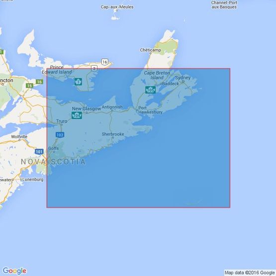 4748 Halifax to Sydney Admiralty Chart