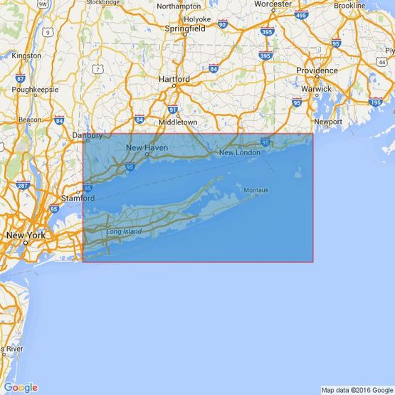 2754 Fire Island Inlet to Block Island Sound including Long Island Sound Admiralty Chart