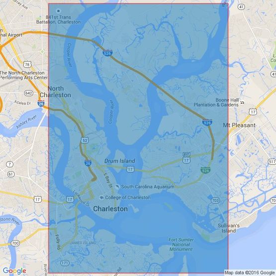 2809 Charleston Harbor Admiralty Chart