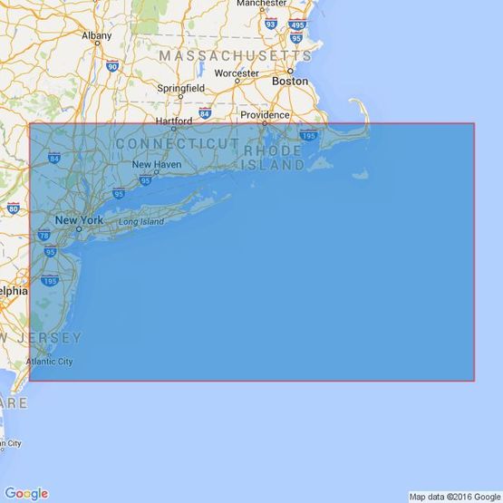 2860 Outer Approaches to New York Admiralty Chart