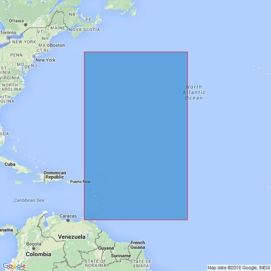 4407 Trinidad to the Mid-Atlantic Ridge Admiralty Chart