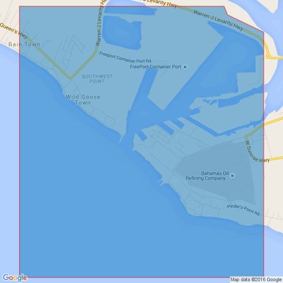 398 Freeport Roads Admiralty Chart