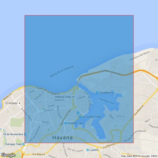 414 Puerto de la Habana Admiralty Chart