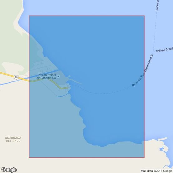 55 Laguna de Chiriqui Admiralty Chart
