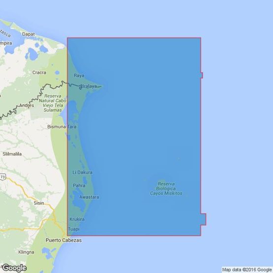 2425 River Hueson to False Cape including Morrison and Mosquito Cays Admiralty Chart
