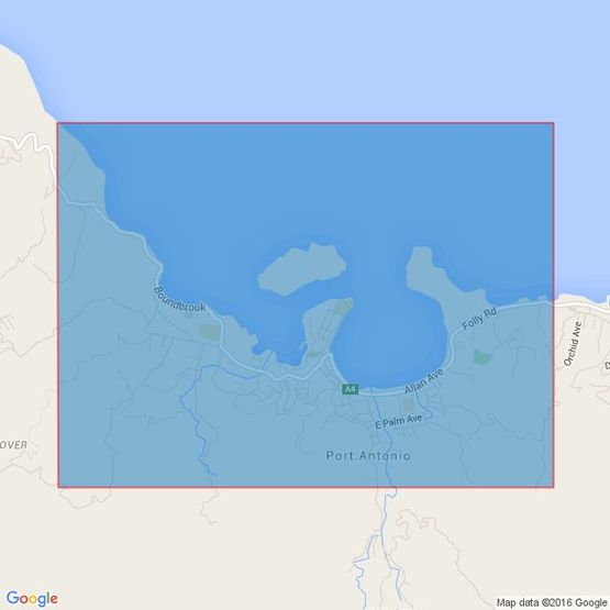 458 Port Antonio Admiralty Chart
