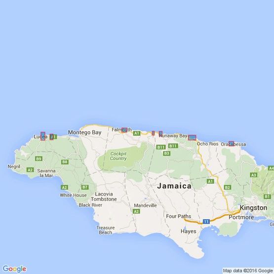 459 Harbours on the North Coast of Jamaica Admiralty Chart