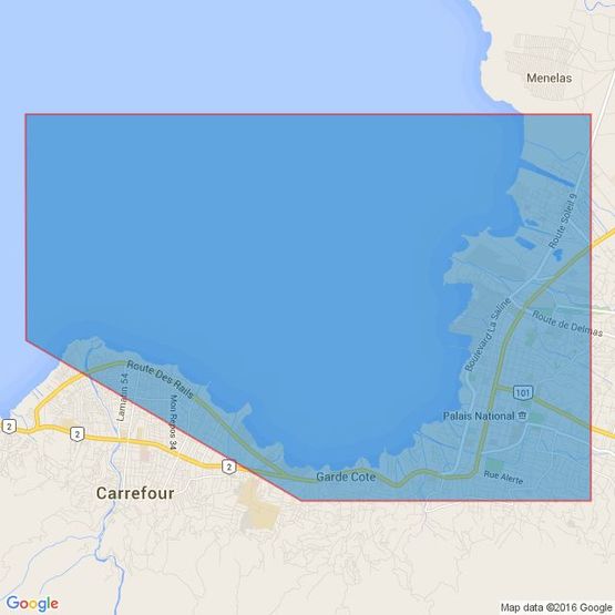 466 Port-Au-Prince and Approaches Admiralty Chart