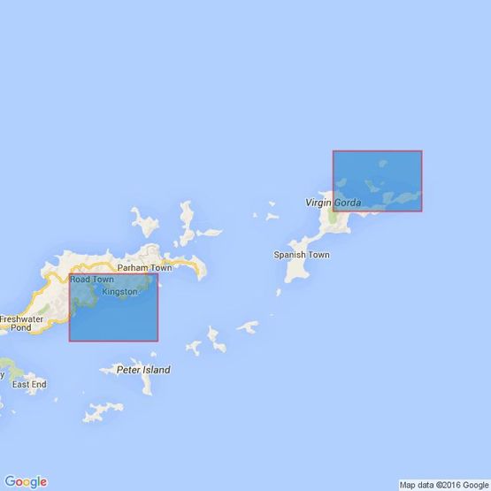 2020 Harbours and Anchorages in the British Virgin Islands Admiralty Chart