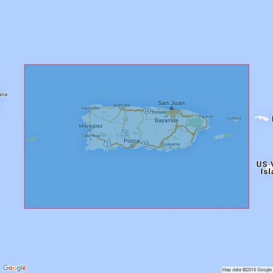 3408 Puerto Rico Admiralty Chart