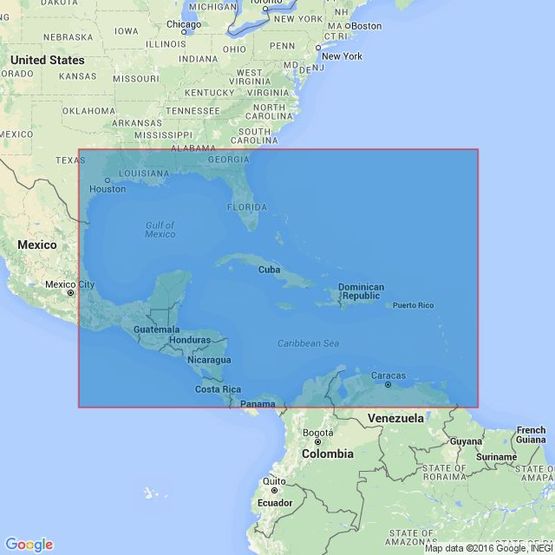 4400 The West Indies Admiralty Chart