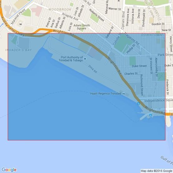 474 Port of Spain and Approaches Admiralty Chart