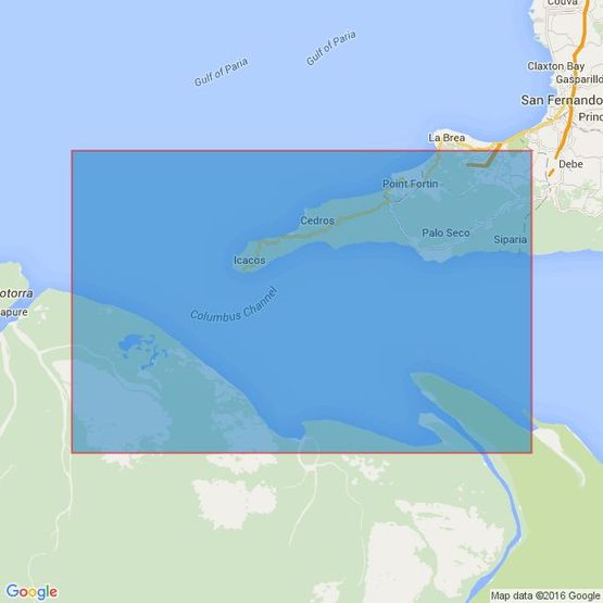 481 Serpent's Mouth Admiralty Chart