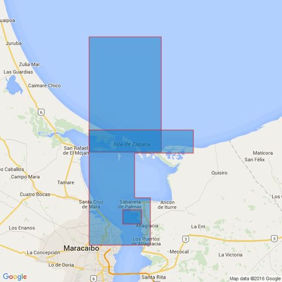 1520 Canal de Maracaibo Northern Part Admiralty Chart