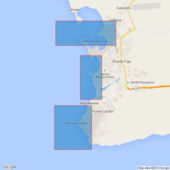 2190 Venezuela, Peninsula de Paraguana, Punta Salinas To Punta Cardon Admiralty Chart
