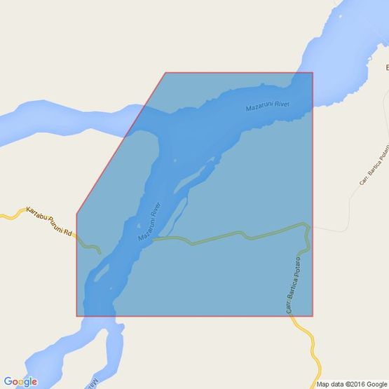 2783 Essequibo River - Mamarikuru Is. to Bartica including the Entrance to the Mazaruni River Admiralty Chart