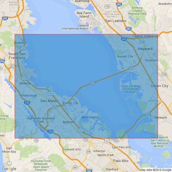 592 San Francisco BaySouthern Part Admiralty Chart
