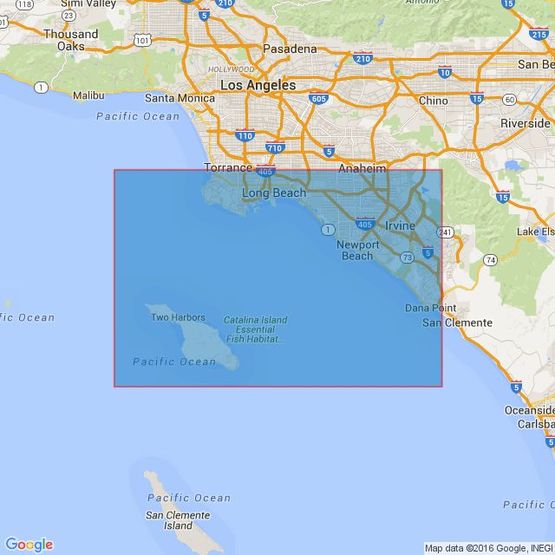 1063 San Pedro Channel Admiralty Chart