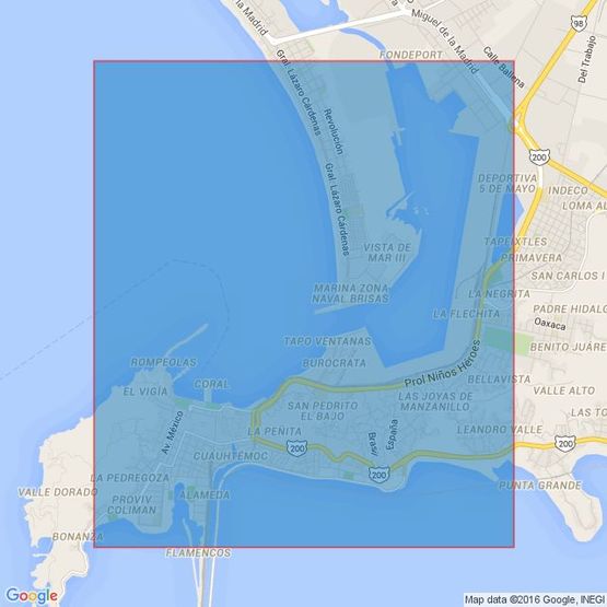 1979 Approaches to Manzanillo Admiralty Chart