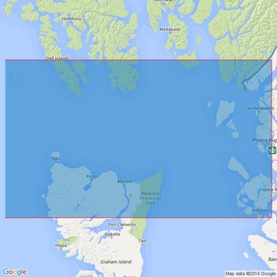 3754 Dixon Entrance Admiralty Chart