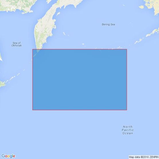 4522 Mys Lopatka to the Chinook Trough Admiralty Chart