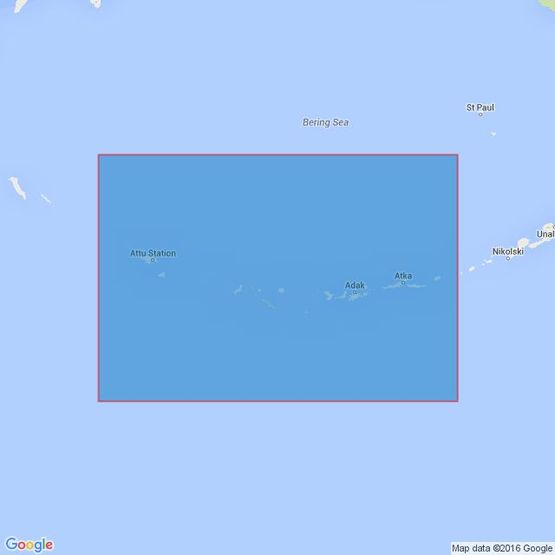 4978  Alaska -  Aleutian Islands, Amukta Pass to Attu Islands Admiralty Chart