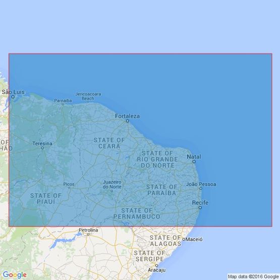 528 Sao Luis to Recife Admiralty Chart