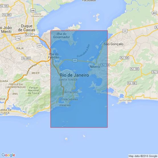 566 Baia de Guanabara Admiralty Chart