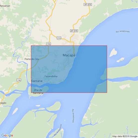 2189 Rio Amazonas - Canal Do Norte Admiralty Chart