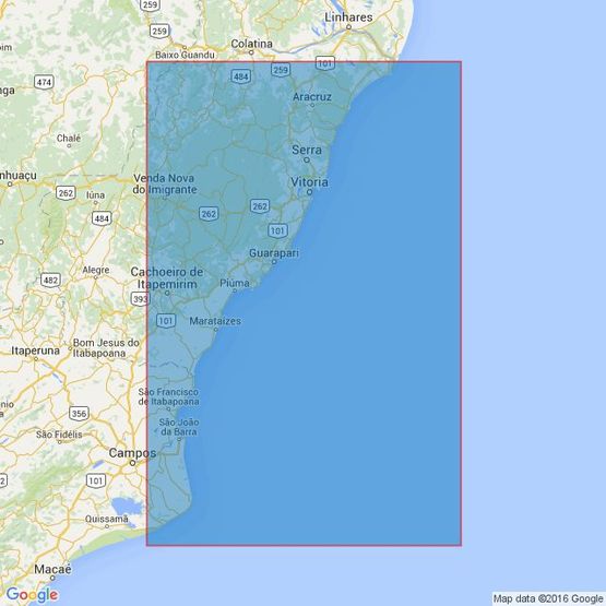 3972 Rio Doce to Cabo de Sao Tome Admiralty Chart
